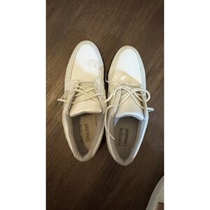 Footjoy Womens GreenJoys Size 7M Golf Shoes #48704‎ Soft Spikes Leather